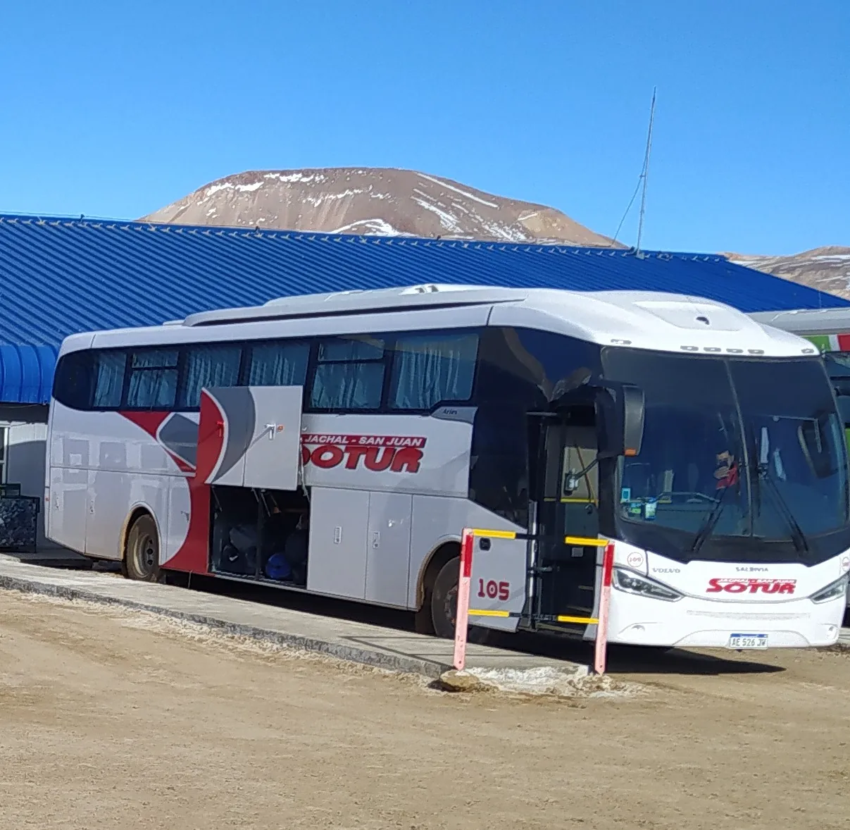 Minibus SOTUR unidad 109