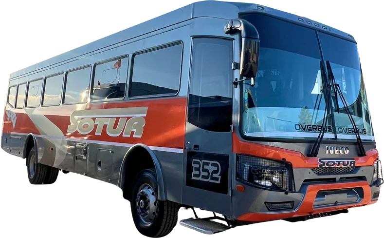 Bus interno mina IVECO 170S28 4x4