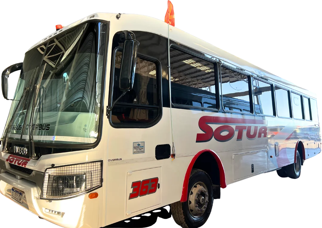 Bus 4x4 SOTUR unidad 363 para traslados en alta montaña